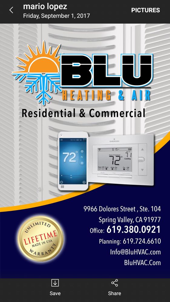 Blu Hvac Heating & Air