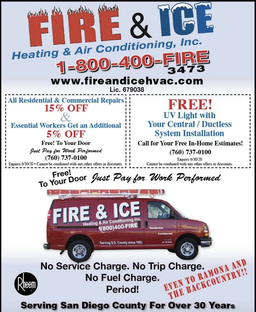 Fire & Ice Heating & Air Conditioning Inc