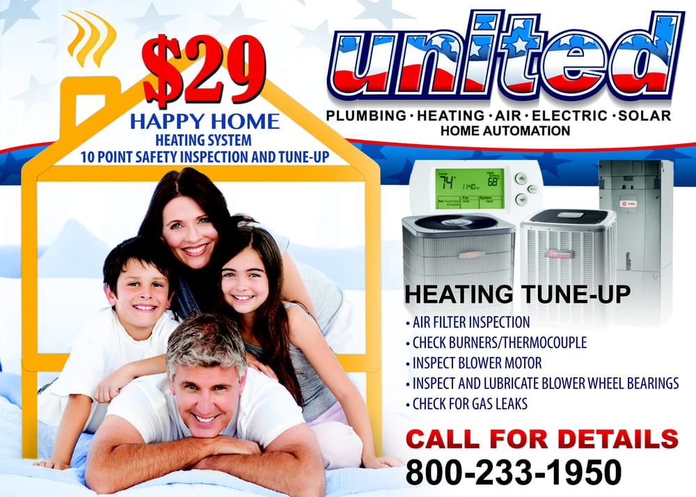 United Plumbing Heating Air & Electric